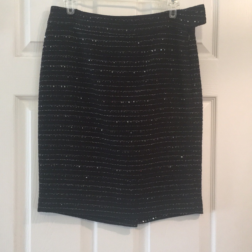Black and Silver Limited Skirt